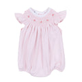Mia's Classics Bishop Short Sleeve Bubble - Pink