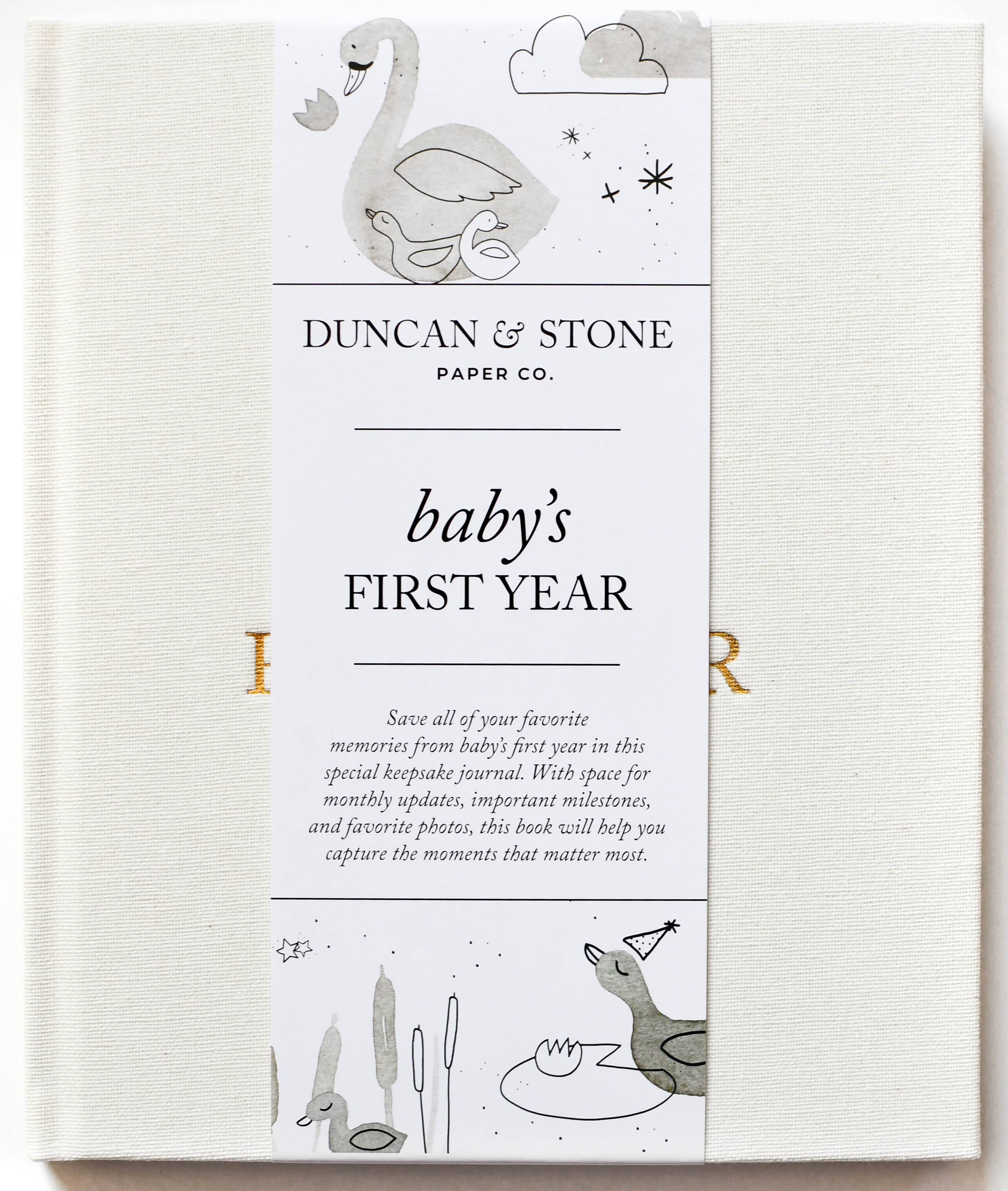 Baby's First Year Memory Book & Photo Album | Mother's Day