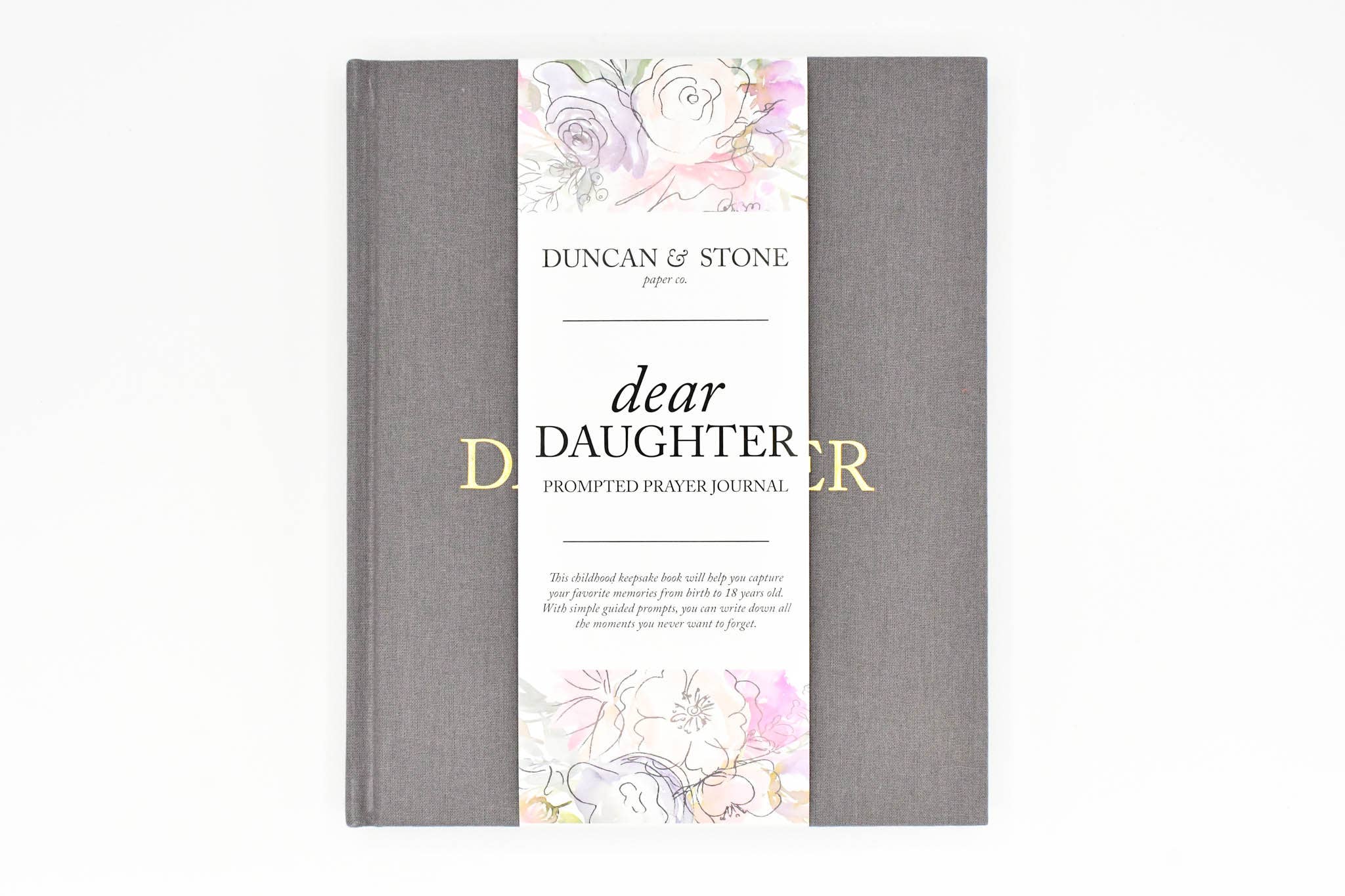 Dear Daughter Childhood Keepsake Book | Mother's Day Gift
