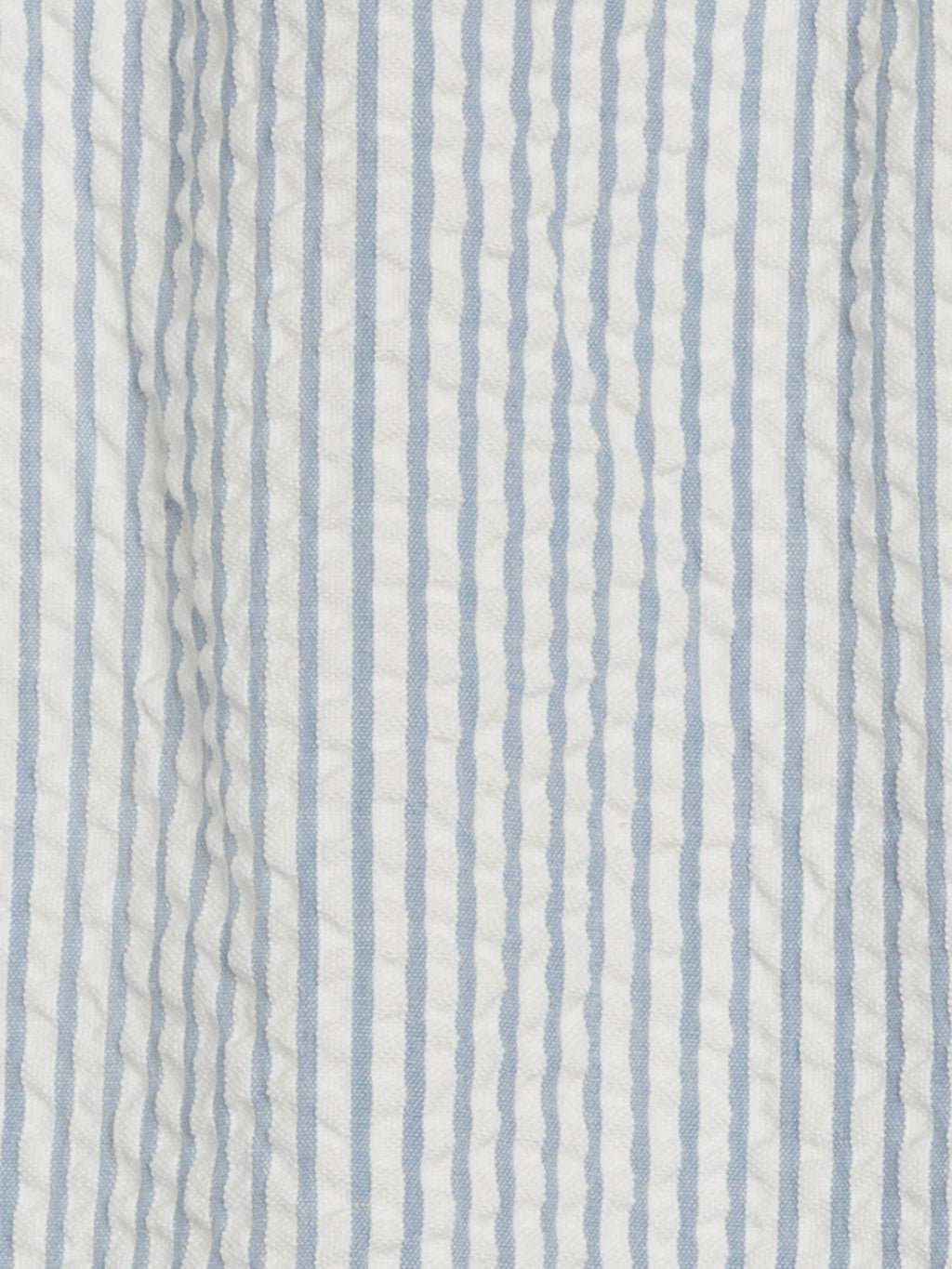 Rosalie Seersucker Ruffle Bubble Romper - Shore Stripe / Sea